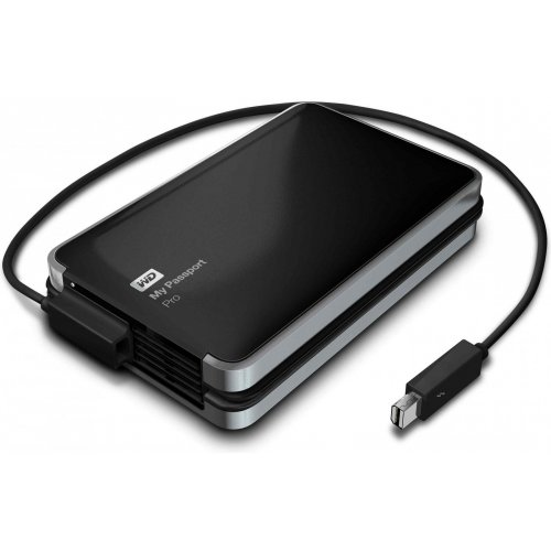 Внешний HDD Western Digital My Passport Pro 2TB Thunderbolt WDBRMP0020DBK-EESN купить в Украине | Telemart фото