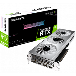 Фото Gigabyte GeForce RTX 3060 Ti VISION OC 8192MB (GV-N306TVISION OC-8GD)