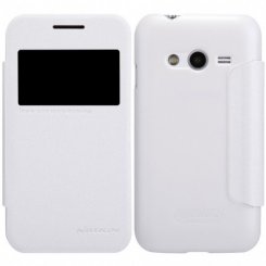 Чохол Чехол Nillkin Sparkle Series для Samsung Galaxy Ace 4 G313 White