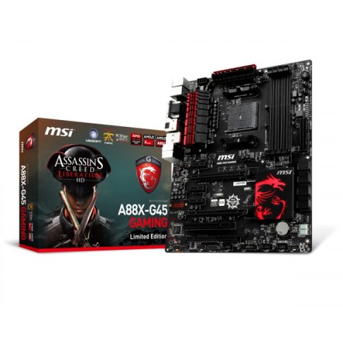 Продать Материнская плата MSI A88X-G45 GAMING AC LHD (sFM2+, AMD A88X) по Trade-In интернет-магазине Телемарт - Киев, Днепр, Украина фото