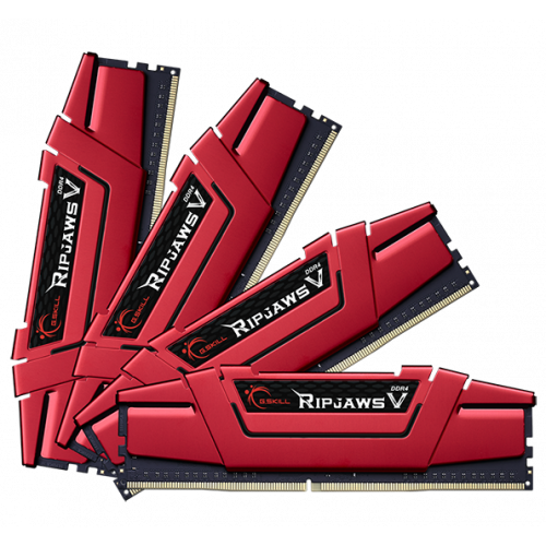 Продати ОЗП G.Skill DDR4 64GB (4x16GB) 3600Mhz Ripjaws V Red (F4-3600C19Q-64GVRB) за Trade-In у інтернет-магазині Телемарт - Київ, Дніпро, Україна фото