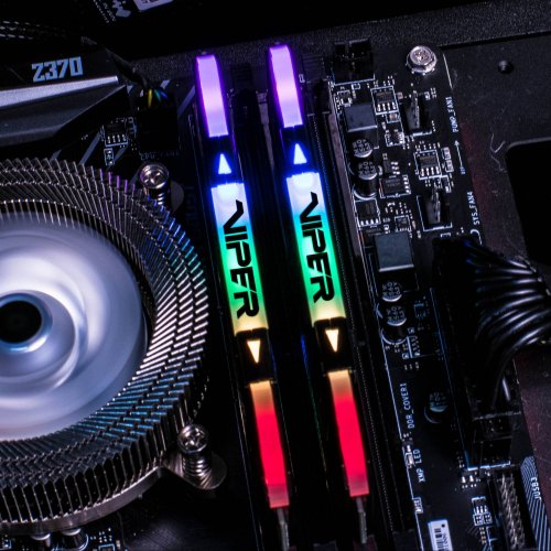 Продать ОЗУ Patriot DDR4 16GB (2x8GB) 3600Mhz Viper RGB (PVR416G360C8K) по Trade-In интернет-магазине Телемарт - Киев, Днепр, Украина фото