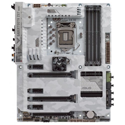 Продать Материнская плата Asus SABERTOOTH Z97 MARK S (s1150, Intel Z97) по Trade-In интернет-магазине Телемарт - Киев, Днепр, Украина фото