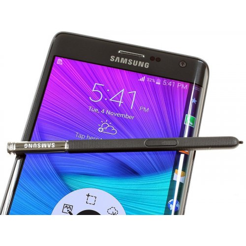 Смартфон Samsung Galaxy Note Edge N915F 32GB Black купить в Украине: Киев, Днепр, Харьков, Одесса  | Низкая цена, отзывы, характеристики от TELEMART фото