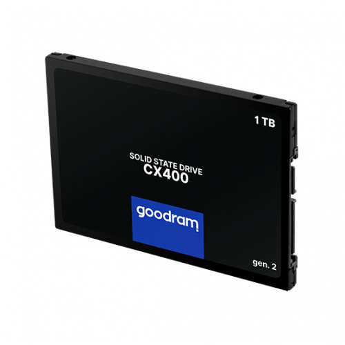 Купить SSD-диск GoodRAM CX400 gen.2 3D NAND TLC 1TB 2.5" (SSDPR-CX400-01T-G2) с проверкой совместимости: обзор, характеристики, цена в Киеве, Днепре, Одессе, Харькове, Украине | интернет-магазин TELEMART.UA фото
