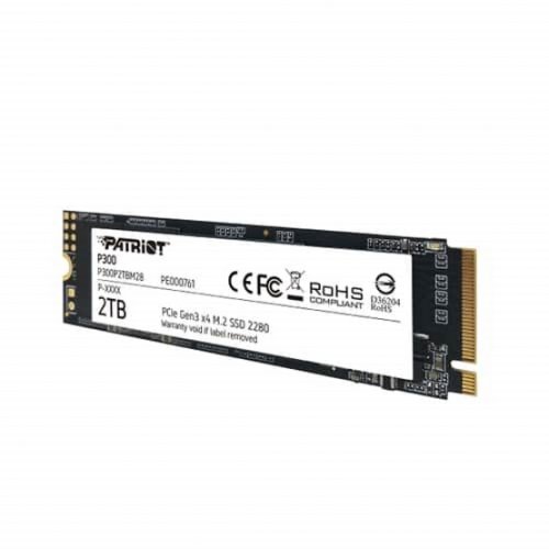Фото SSD-диск Patriot P300 3D NAND 2TB M.2 (2280 PCI-E) NVMe x4 (P300P2TBM28)