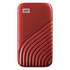 Фото SSD-диск Western Digital My Passport 2TB USB 3.2 (WDBAGF0020BRD-WESN) Red