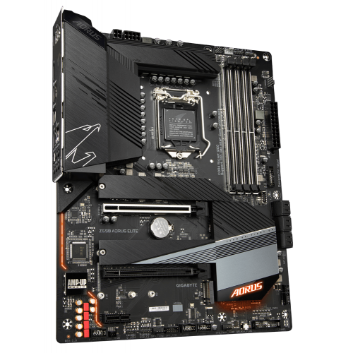 Photo Motherboard Gigabyte Z590 AORUS ELITE (s1200, Intel Z590)