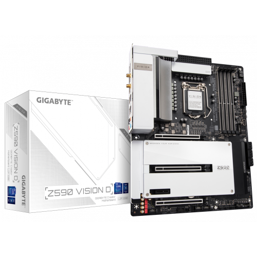 Продати Материнська плата Gigabyte Z590 VISION D (s1200, Intel Z590) за Trade-In у інтернет-магазині Телемарт - Київ, Дніпро, Україна фото