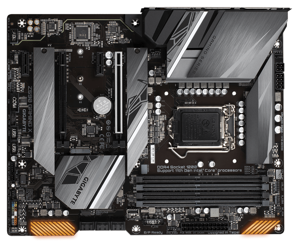 Gigabyte z590 gaming x совместимость