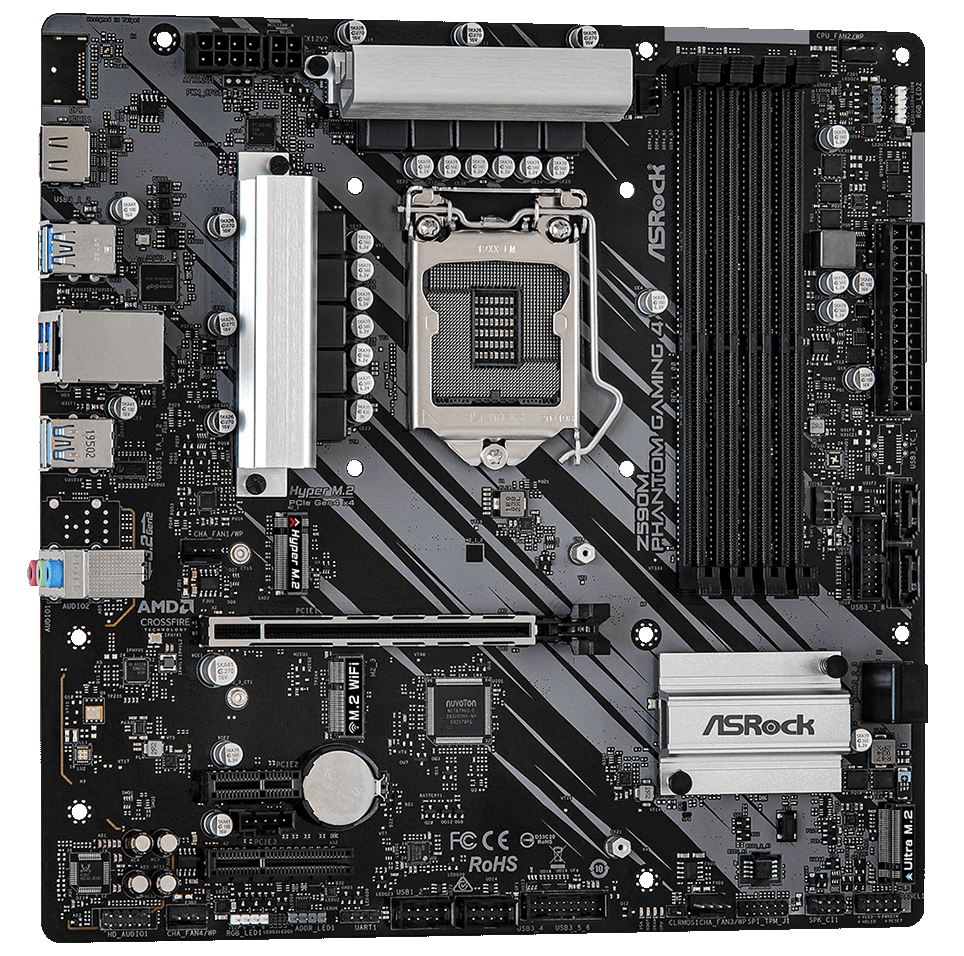 Замена материнской платы asrock