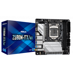 Материнская плата AsRock Z590M-ITX/ax (s1200, Intel Z590)