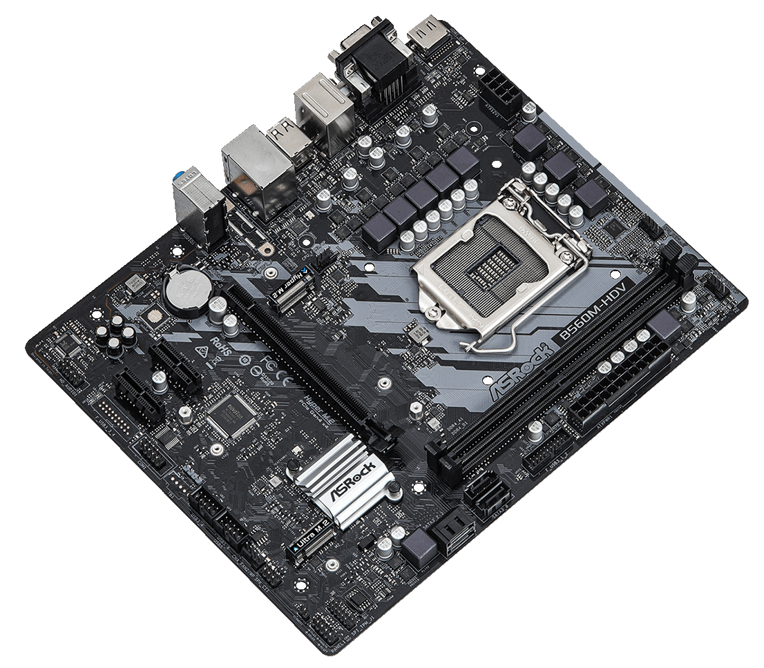 Asrock b560m hdv материнская плата не работает lan