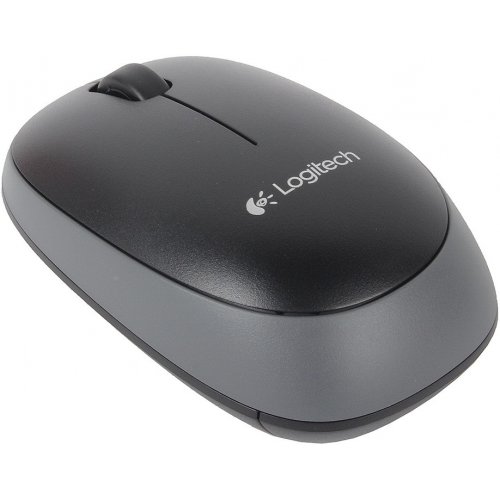 Купити Миша Logitech Wireless Mouse M165 Black - ціна в Києві, Львові, Вінниці, Хмельницькому, Франківську, Україні | інтернет-магазин TELEMART.UA фото
