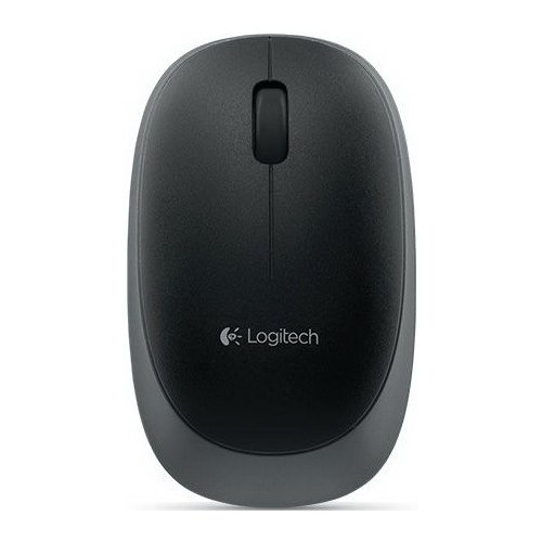 Купити Миша Logitech Wireless Mouse M165 Black - ціна в Києві, Львові, Вінниці, Хмельницькому, Франківську, Україні | інтернет-магазин TELEMART.UA фото