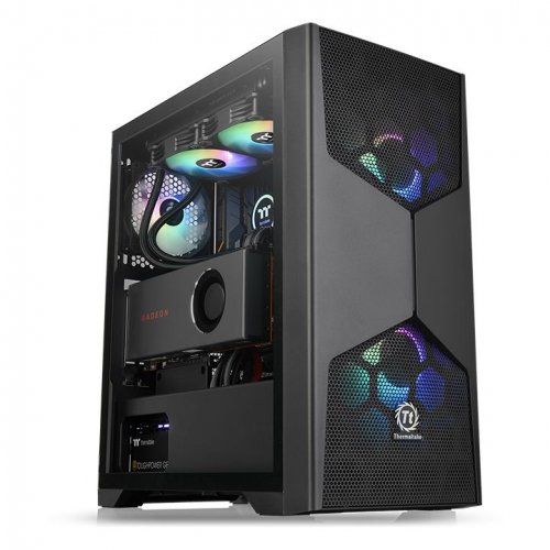 

Thermaltake Commander G31 TG ARGB Tempered Glass без БП (CA-1P1-00M1WN-00) Black