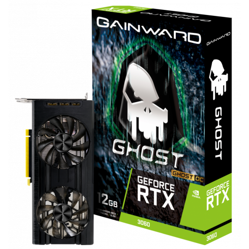 Продать Видеокарта Gainward GeForce RTX 3060 Ghost OC 12288MB (471056224-2478) по Trade-In интернет-магазине Телемарт - Киев, Днепр, Украина фото