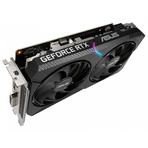 Продать Видеокарта Asus GeForce RTX 2070 Dual Mini OC 8192MB (DUAL-RTX2070-O8G-MINI FR) Factory Recertified по Trade-In интернет-магазине Телемарт - Киев, Днепр, Украина фото