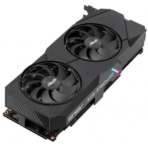 Photo Video Graphic Card Asus GeForce RTX 2060 SUPER Dual Evo V2 Advanced Edition (DUAL-RTX2060S-A8G-EVO-V2 FR) Factory Recertified