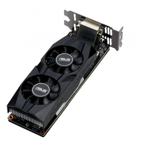 Photo Video Graphic Card Asus GeForce GTX 1650 Low Profile OC 4096MB (GTX1650-O4G-LP-BRK FR) Factory Recertified