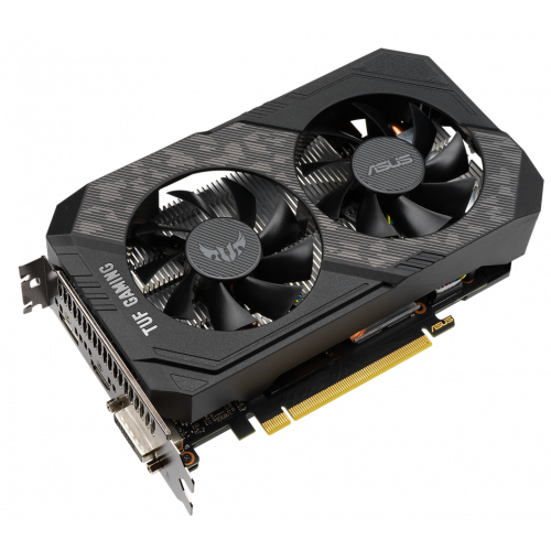 Photo Video Graphic Card Asus TUF GeForce GTX 1650 SUPER Gaming 4096MB (TUF-GTX1650S-4G-GAMING FR) Factory Recertified