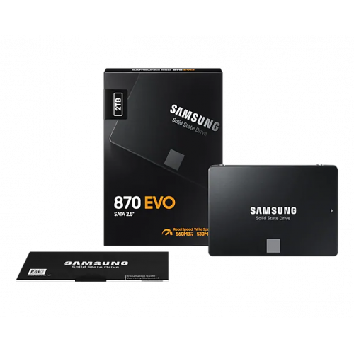 Фото SSD-диск Samsung 870 EVO V-NAND MLC 2TB 2.5