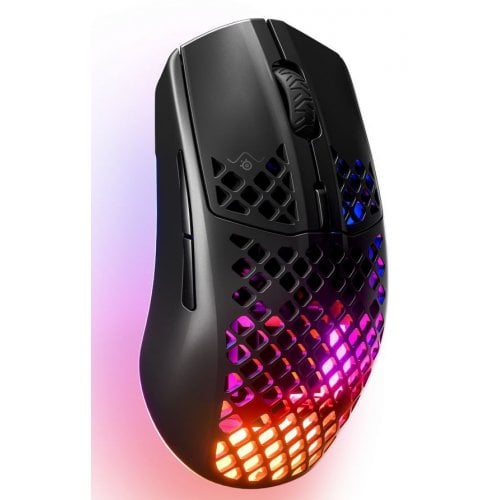 Фото Мышка SteelSeries Aerox 3 Wireless (62612) Onyx Black
