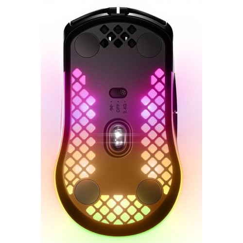 Фото Мышка SteelSeries Aerox 3 Wireless (62612) Onyx Black