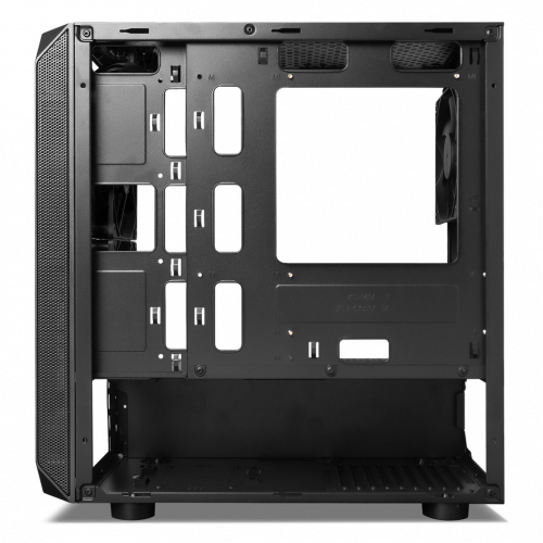 Продати Корпус Tecware Nova M Tempered Glass без БП (TWCA-NOVAM-BK) Black за Trade-In у інтернет-магазині Телемарт - Київ, Дніпро, Україна фото