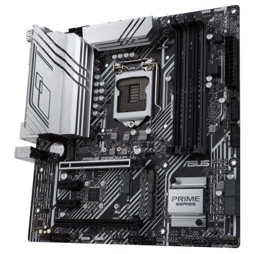 Photo Motherboard Asus PRIME Z590M-PLUS (s1200, Intel Z590)