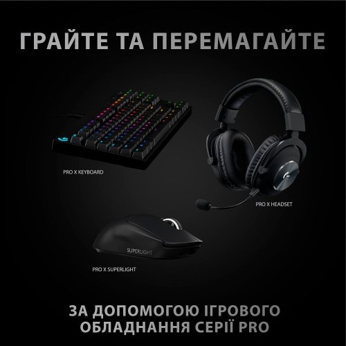 Фото Мышка Logitech G Pro X SUPERLIGHT (910-005880) Black