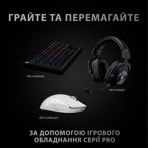 Фото Мышка Logitech G Pro X SUPERLIGHT (910-005942) White