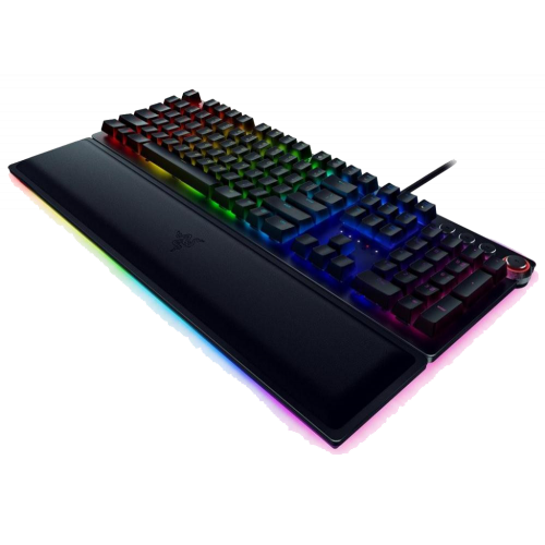 Photo Keyboard Razer Huntsman Elite RGB Clicky Optical Switch (RZ03-01870700-R3R1) Black