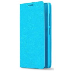 Чохол Чехол Leather Flip Cover для Lenovo A889 Blue