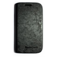 Чохол Чехол Leather Flip Cover для Lenovo A218 Black