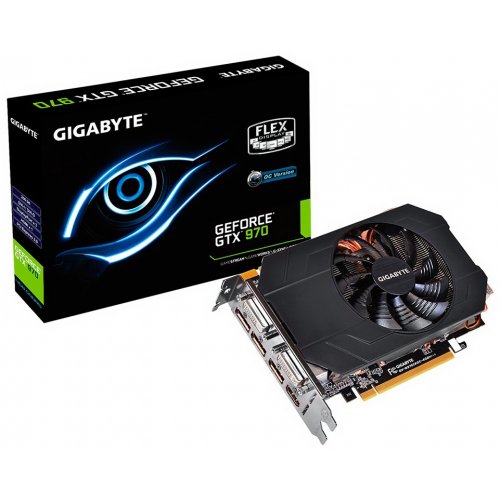 Продать Видеокарта Gigabyte GeForce GTX 970 4096MB (GV-N970IXOC-4GD) по Trade-In интернет-магазине Телемарт - Киев, Днепр, Украина фото