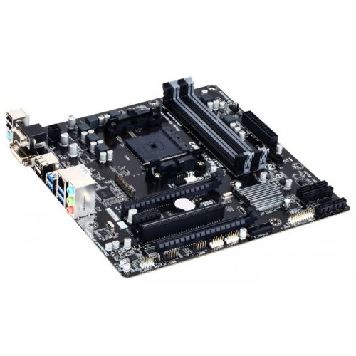 Продать Материнская плата Gigabyte GA-F2A78M-DASH (FM2+, AMD A78) по Trade-In интернет-магазине Телемарт - Киев, Днепр, Украина фото