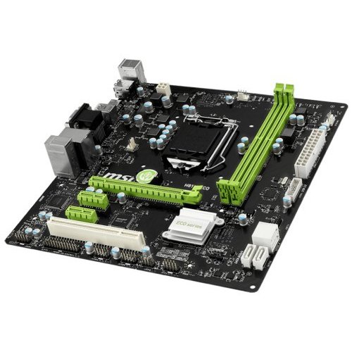 Продати Материнська плата MSI H81M ECO (s1150, Intel H81) за Trade-In у інтернет-магазині Телемарт - Київ, Дніпро, Україна фото