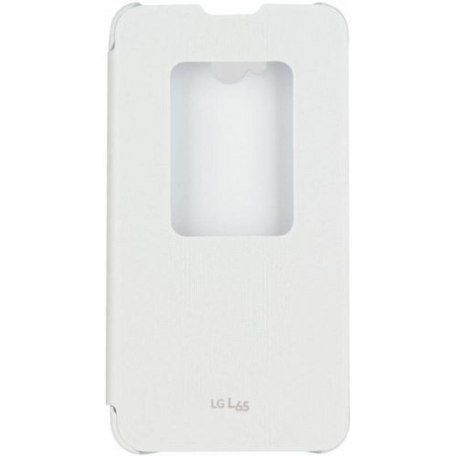 Купити Чохол Чехол LG Quick Window для LG L65 Dual D285 (CCF-450) White - ціна в Києві, Львові, Вінниці, Хмельницькому, Франківську, Україні | інтернет-магазин TELEMART.UA фото