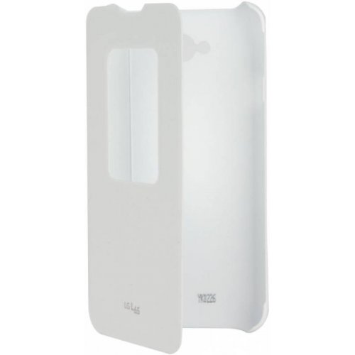 Купити Чохол Чехол LG Quick Window для LG L65 Dual D285 (CCF-450) White - ціна в Києві, Львові, Вінниці, Хмельницькому, Франківську, Україні | інтернет-магазин TELEMART.UA фото