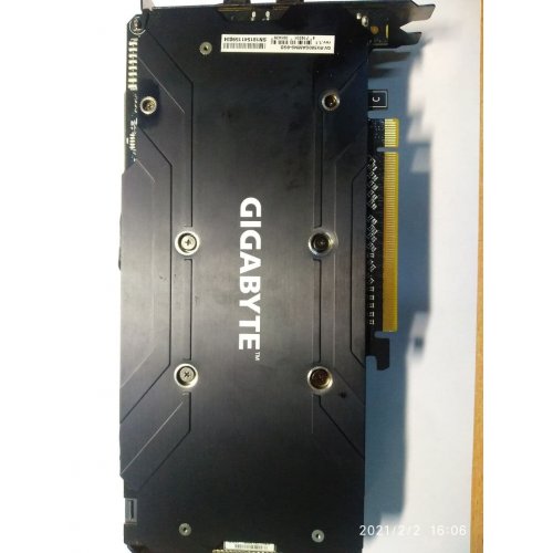 Фото Уценка видеокарта Gigabyte Radeon RX 580 Gaming 8192MB (GV-RX580GAMING-8GD) (после ремонта, 345897)