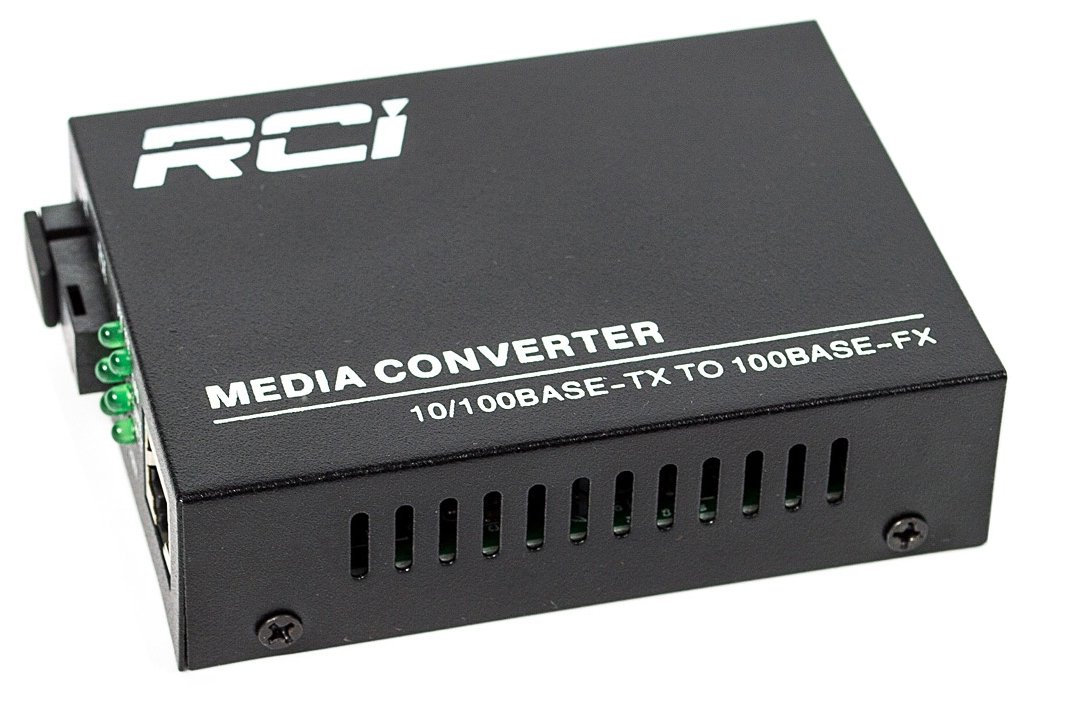Купить Медиаконвертер RCI 100M, 20KM, SC, RJ45, TX 1310NM, STANDART ...