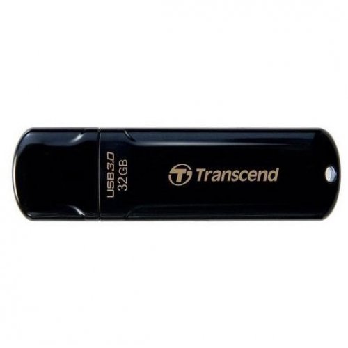 Купить Накопитель Transcend JetFlash 700 USB 3.0 32GB Black (TS32GJF700) - цена в Харькове, Киеве, Днепре, Одессе
в интернет-магазине Telemart фото