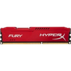 Фото Kingston DDR3 4GB 1333MHz HyperX FURY Red (HX313C9FR/4)