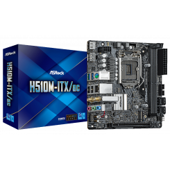 Материнська плата AsRock H510M-ITX/ac (s1200, Intel H510)