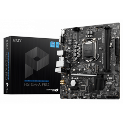Photo Motherboard MSI H510M-A PRO (s1200, Intel H510)