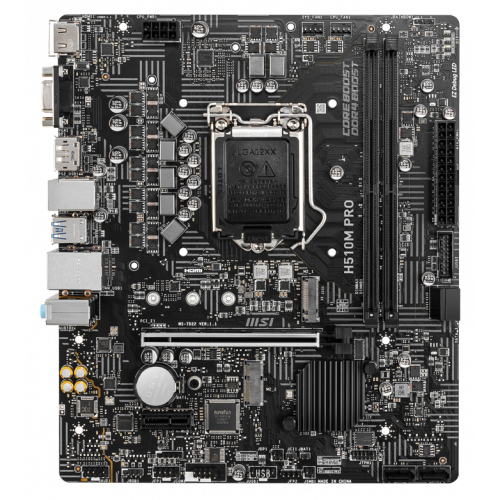 Photo Motherboard MSI H510M PRO (s1200, Intel H510)