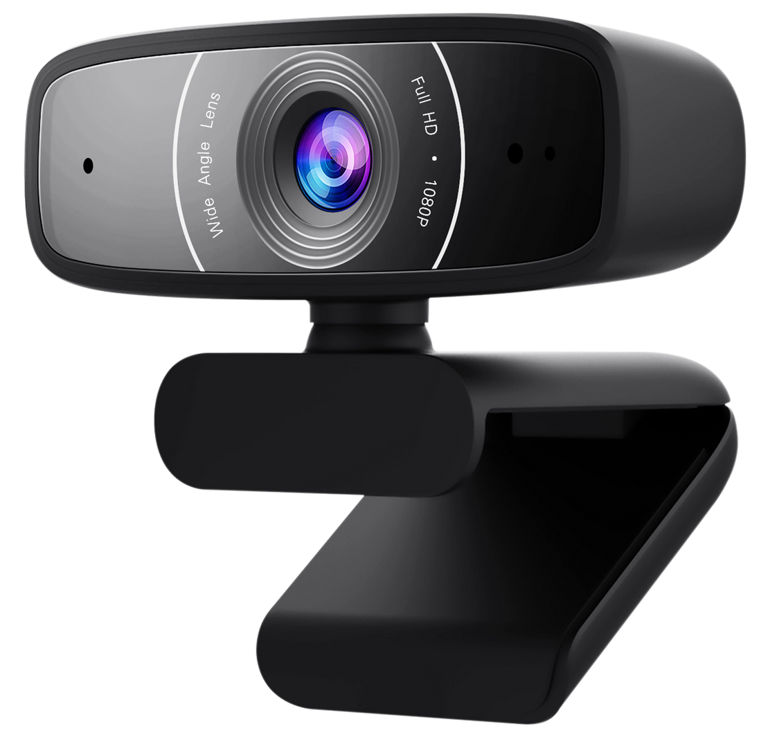 Купить Веб-камера Asus Webcam C3 (90YH0340-B2UA00) Black - цена в Харькове,  Киеве, Днепре, Одессе в интернет-магазине Telemart