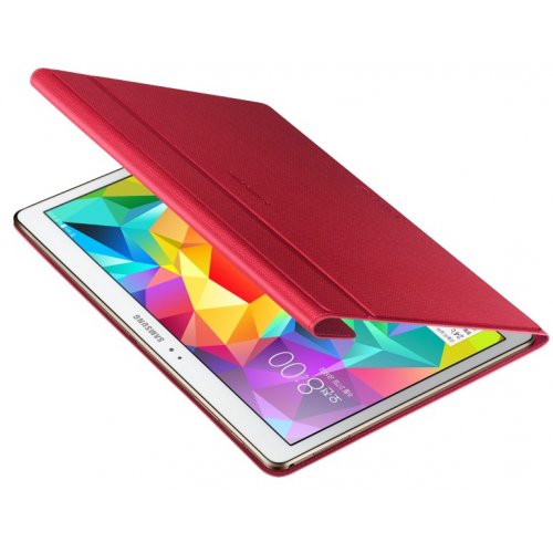Чехол Samsung Book Cover для Galaxy Tab S 10.5 EF-BT800BREGRU Glam Red купити в Україні | Telemart фото