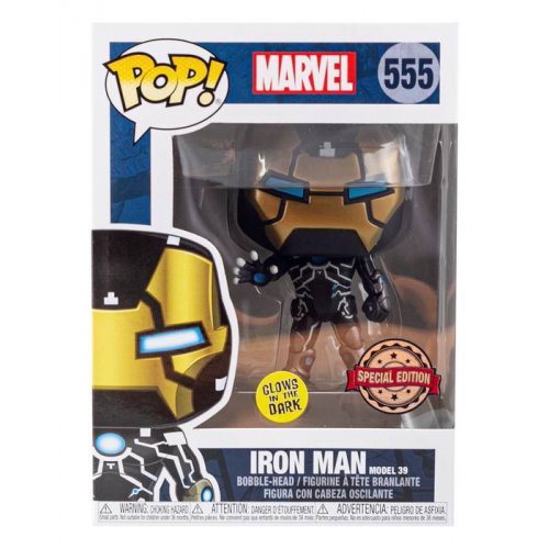 Колекційні фігурки Funko Pop! Марвел: Marvel 80-е: Модель 39 Железного человека (FUN2549149) купити в Україні | Telemart фото